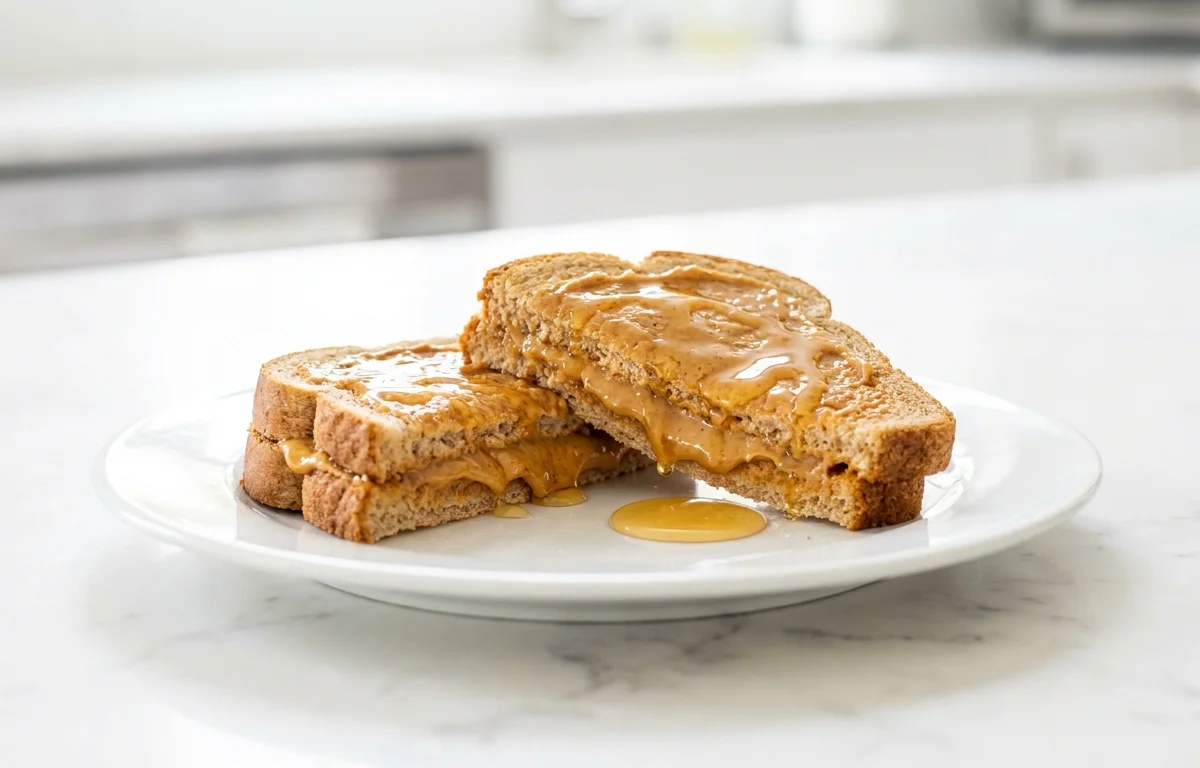 Peanut Butter and Honey Sandwich