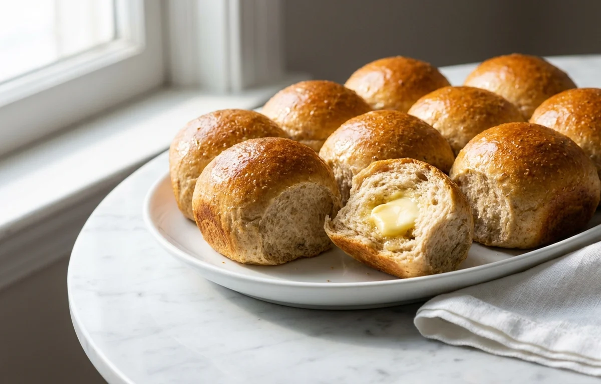 Whole-Grain Dinner Rolls