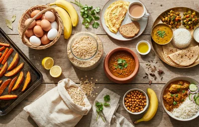 14-Day Hostel/PG Meal Plan India (Budget, 2,200 kcal)