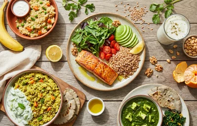 14-Day Indian Hypertension Meal Plan (Indian DASH, 1,800 kcal)