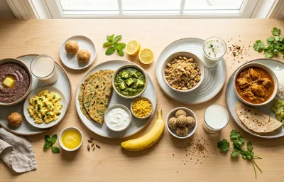 14-Day Indian Postpartum Meal Plan (First 2 Weeks, 2,400 kcal)