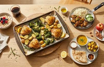 14-Day Indian Quick 30-Minute Dinner Meal Plan (2,000 kcal)