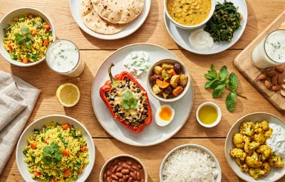 14-Day Strict Lacto-Vegetarian Indian Meal Plan (Pure Veg, 1,900 kcal)