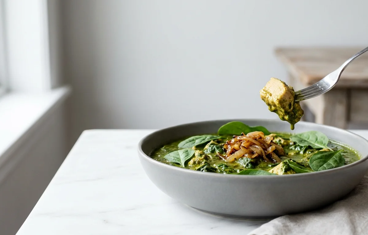 Chicken and Spinach Curry