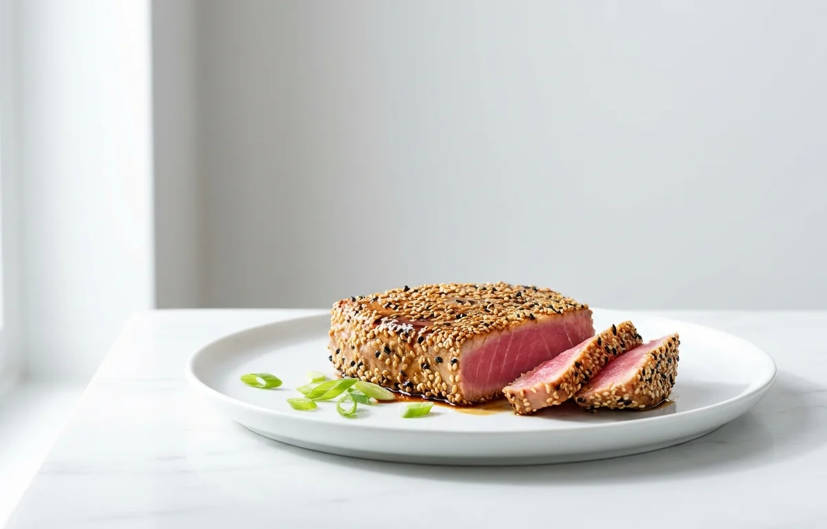 Sesame-Crusted Tuna Steak