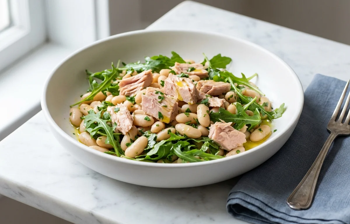 Tuscan White Bean and Tuna Salad