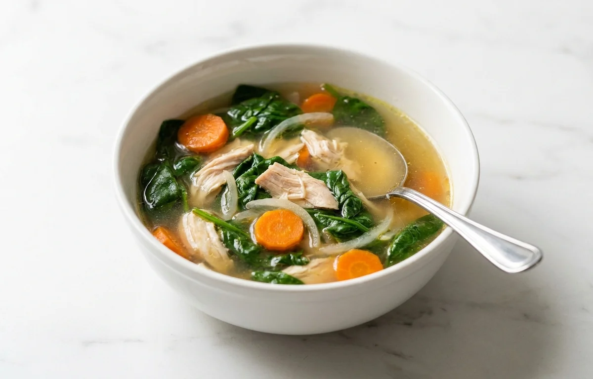 Chicken and Spinach Soup