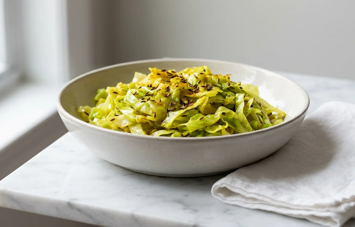 Sautéed Cabbage with Cumin
