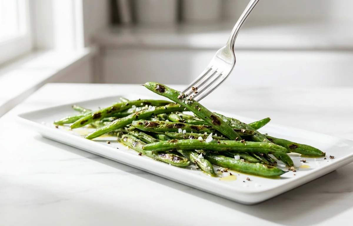 Simple Roasted Green Beans