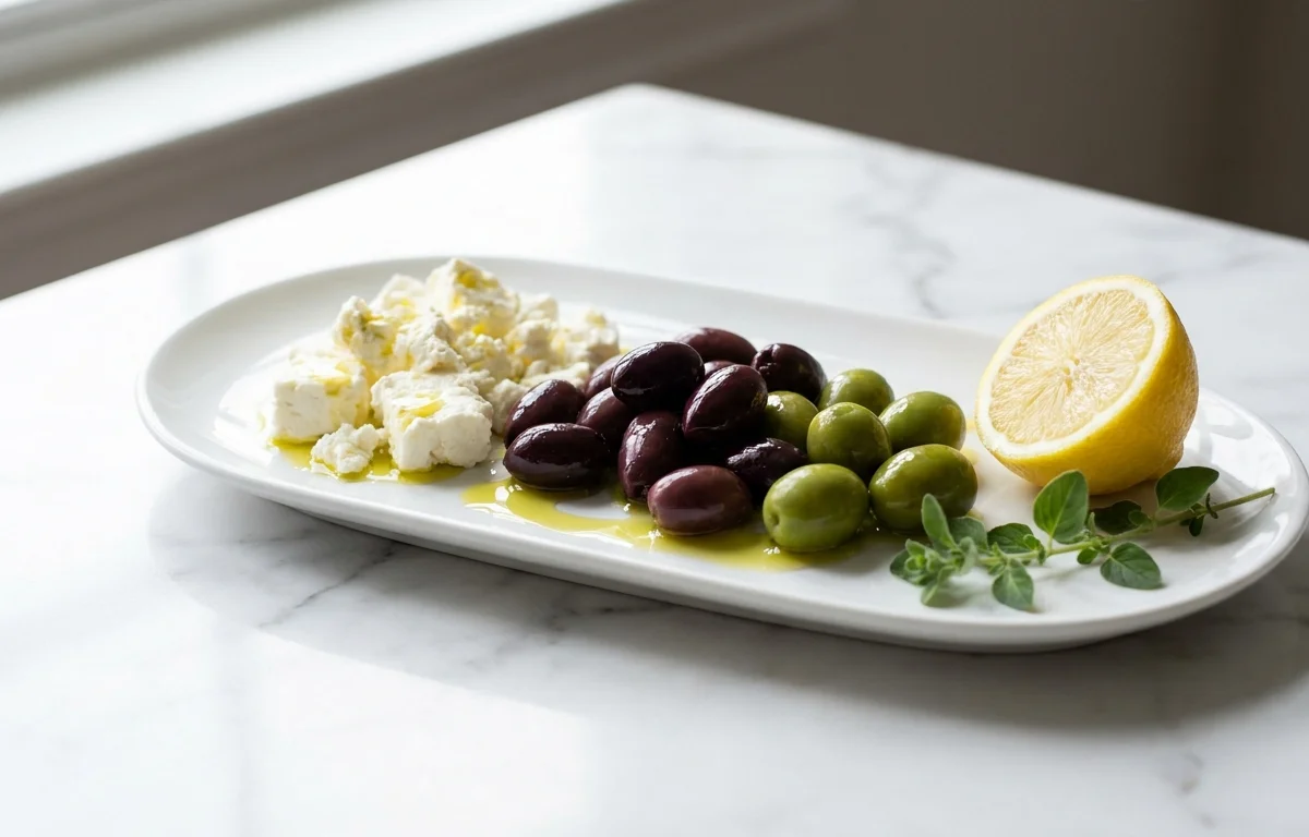 Simple Meze Plate