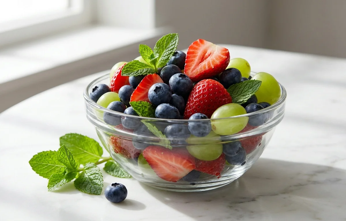 Mixed Berries and Grapes