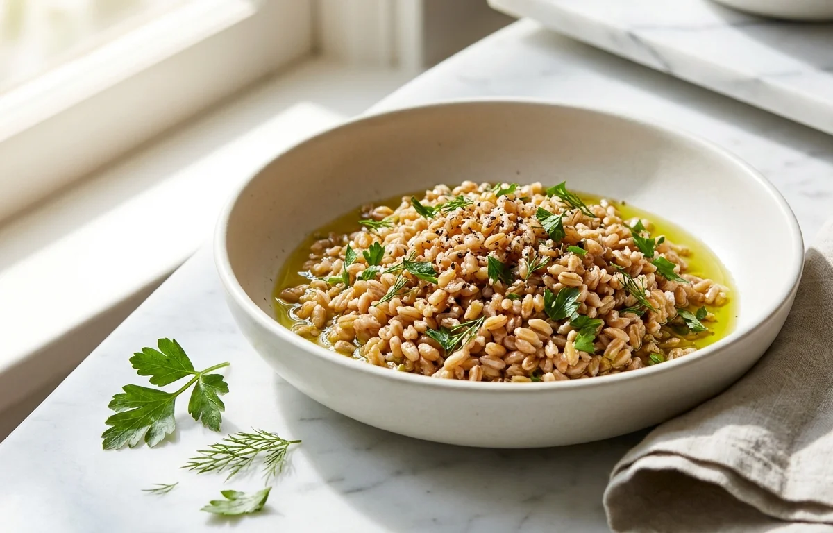 Simple Herbed Farro