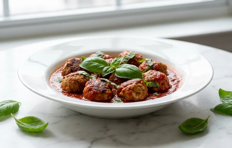 Turkey Meatballs in Marinara