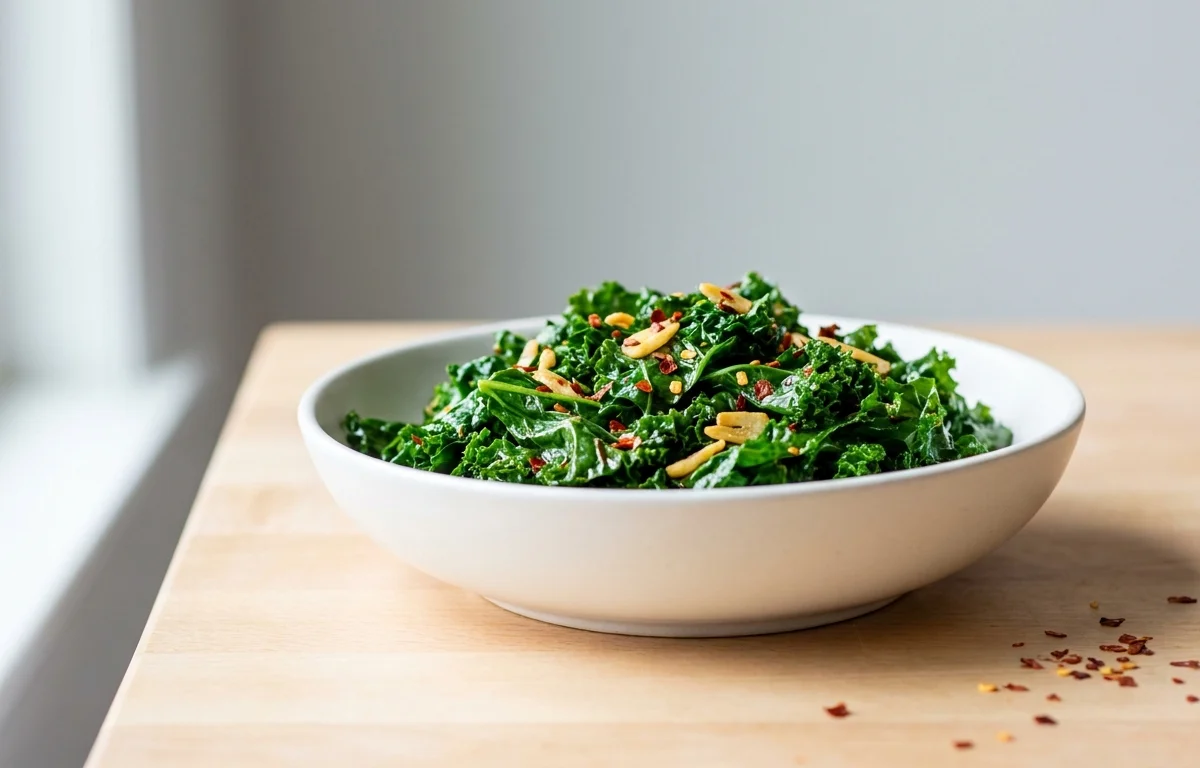 Sautéed Kale with Garlic