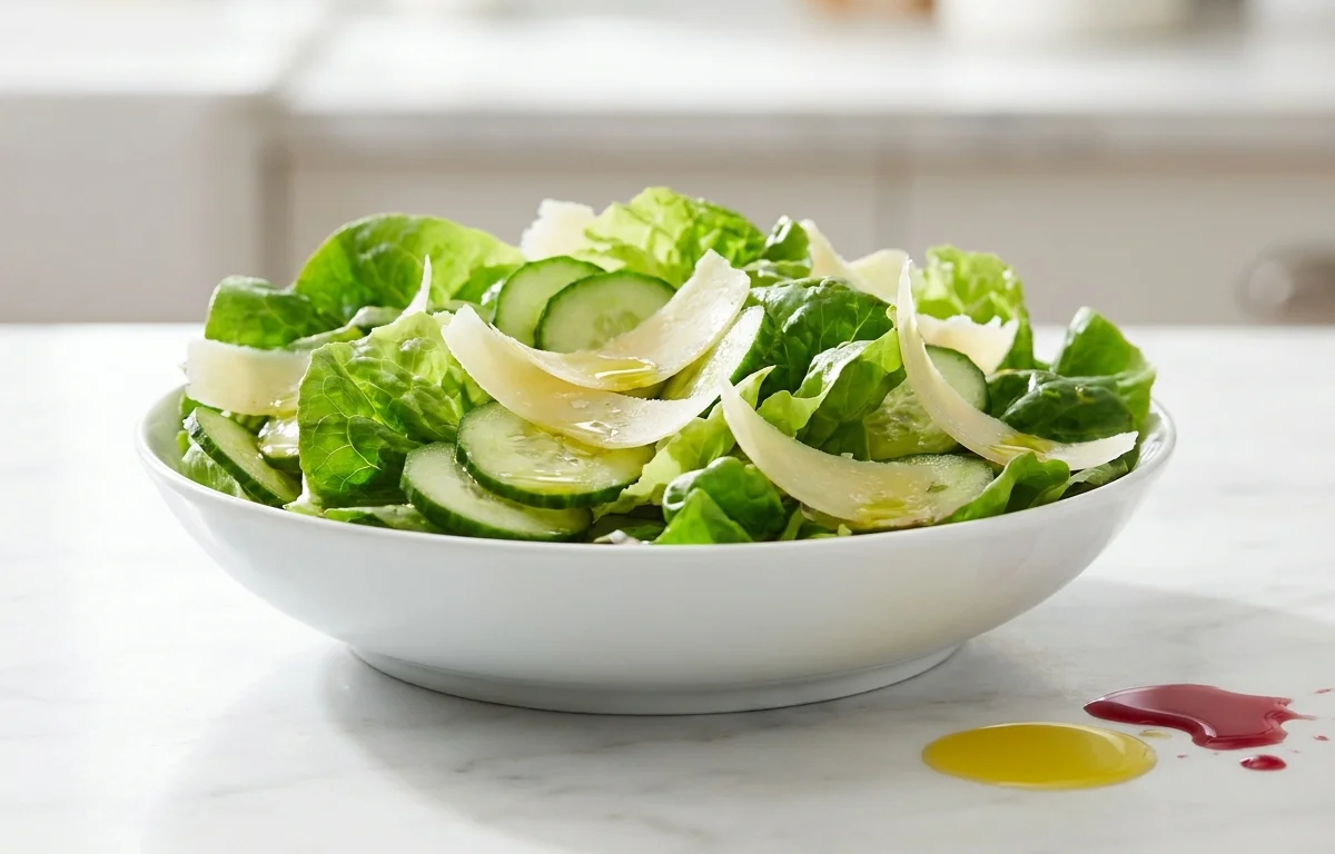 Side Salad with Parmesan