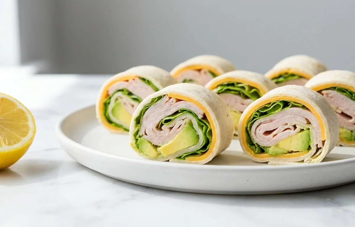 Turkey Avocado Roll-Ups