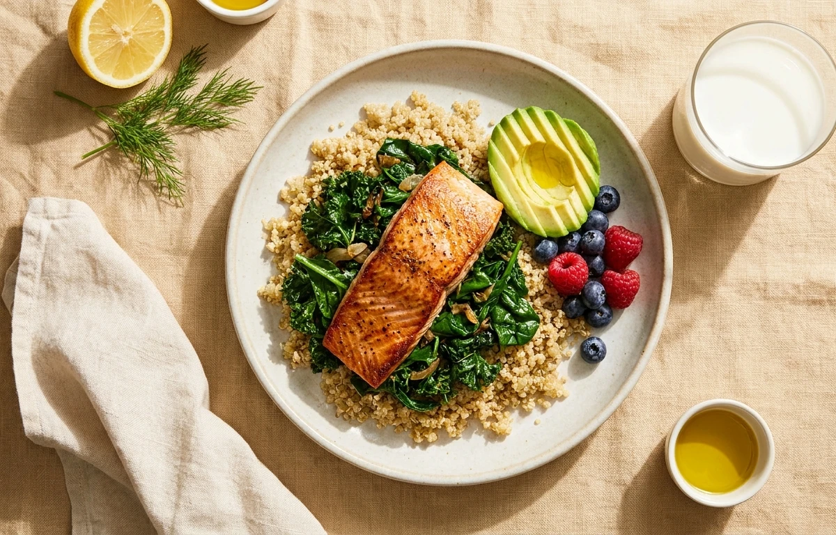 7-Day Pregnancy Meal Plan (Folate + Iron + Calcium)