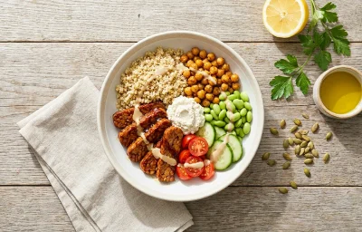 7-Day High-Protein Vegan Meal Plan (1,800 kcal, 90g Protein)