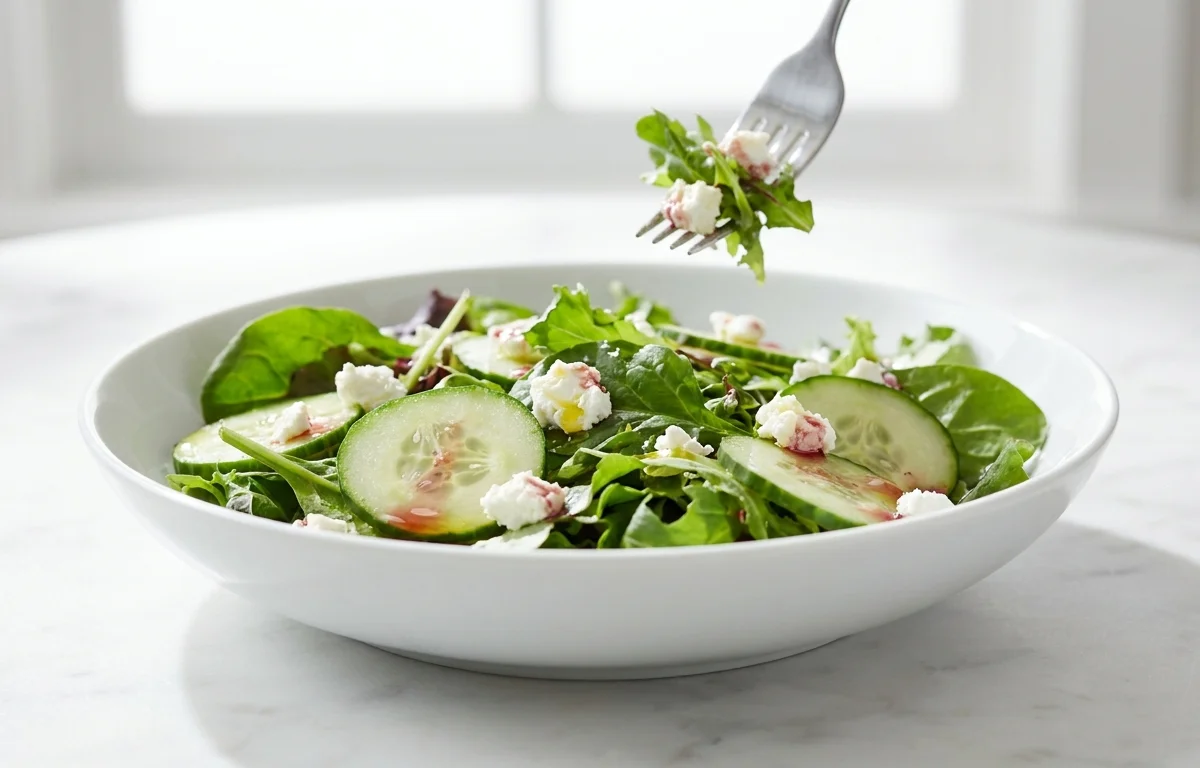 Side Salad with Goat Cheese