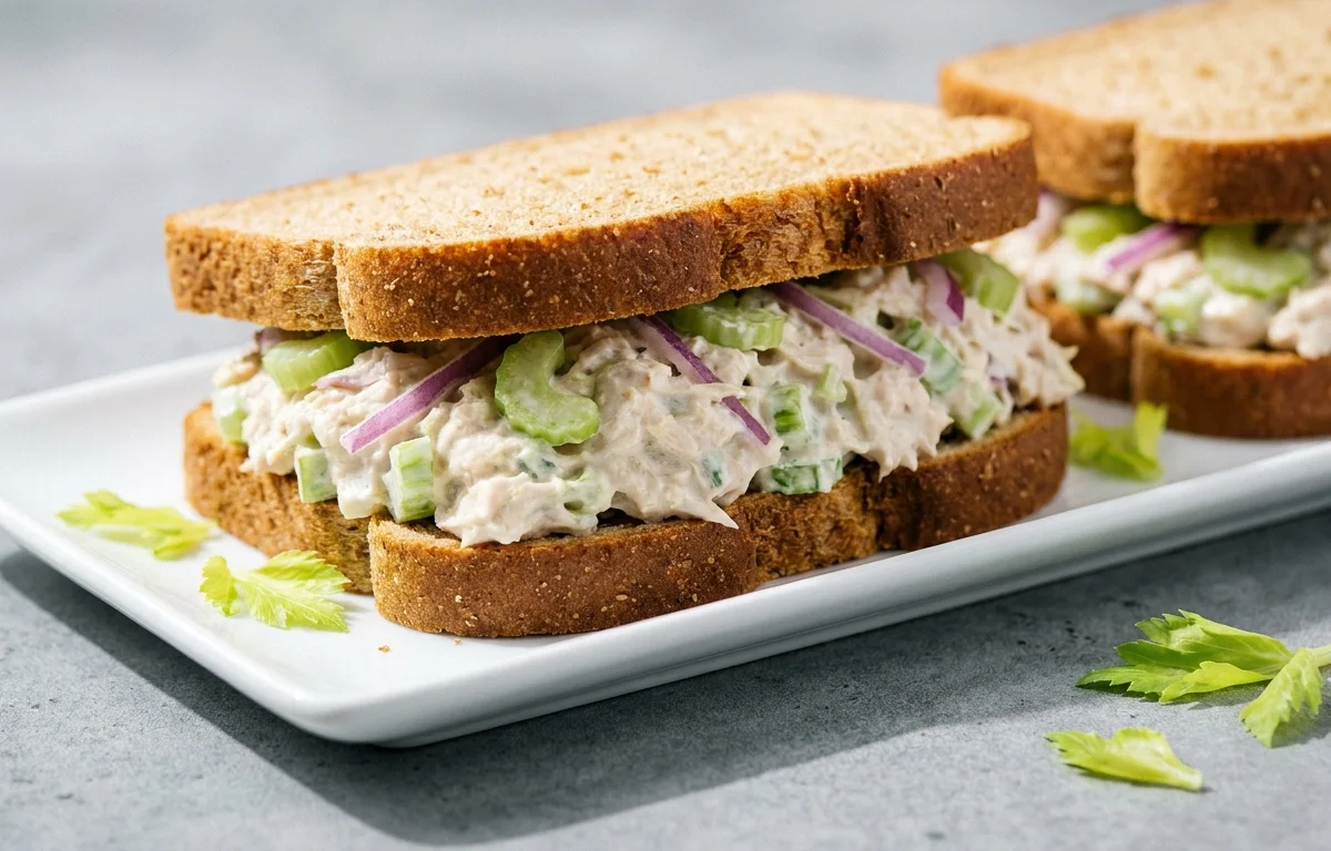 Light Tuna Salad Sandwich