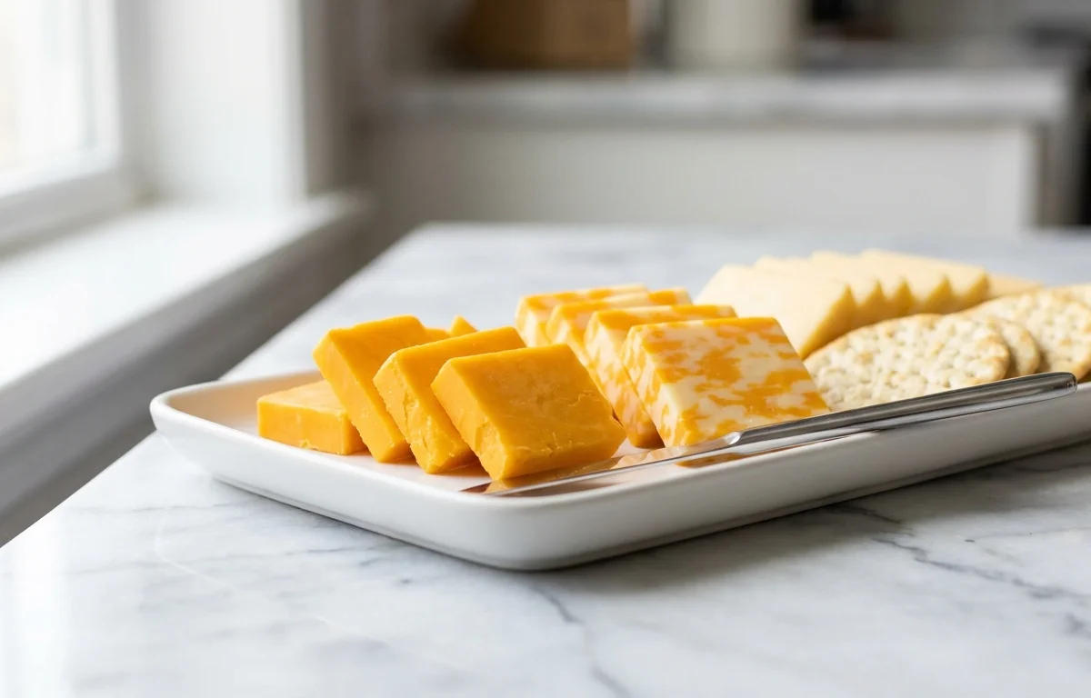 Cheddar with Rice Crackers