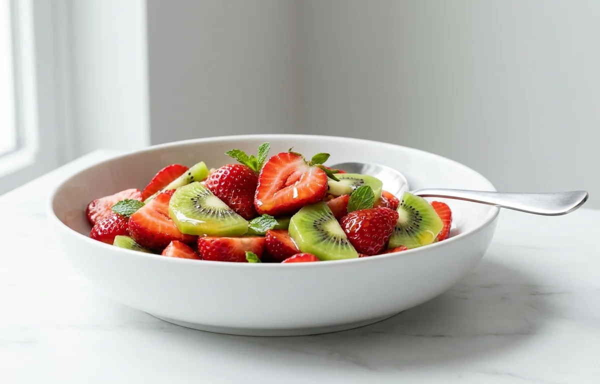 Strawberry Kiwi Fruit Salad