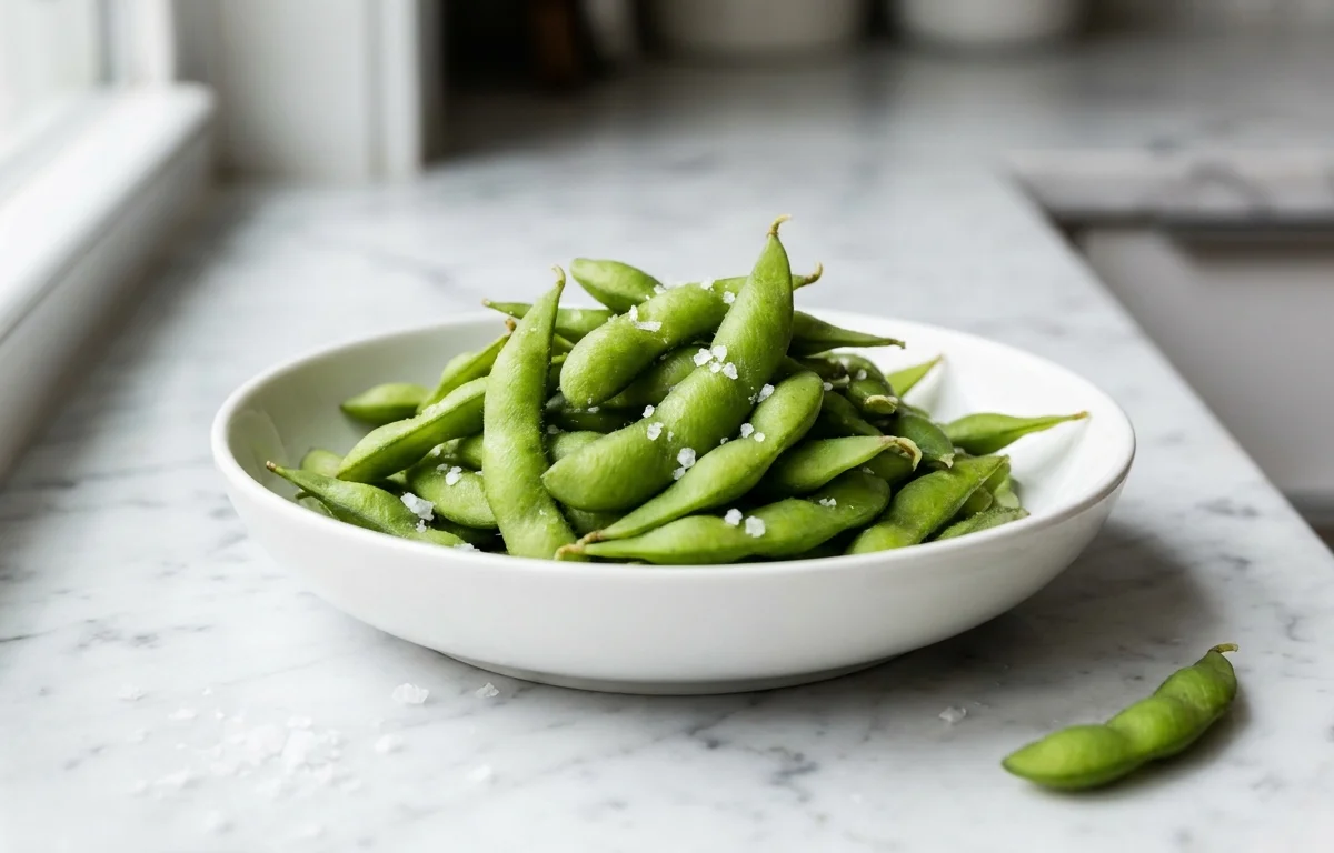 Edamame with Sea Salt