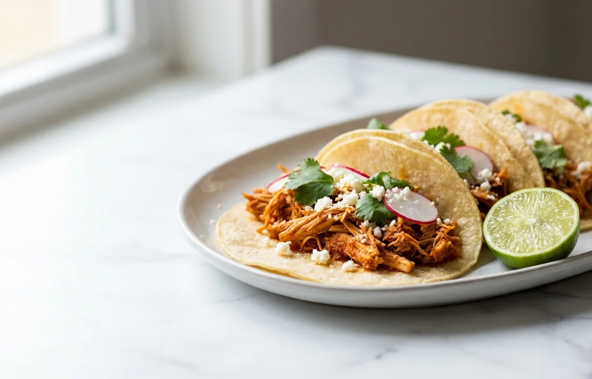 Soft Chicken Tacos
