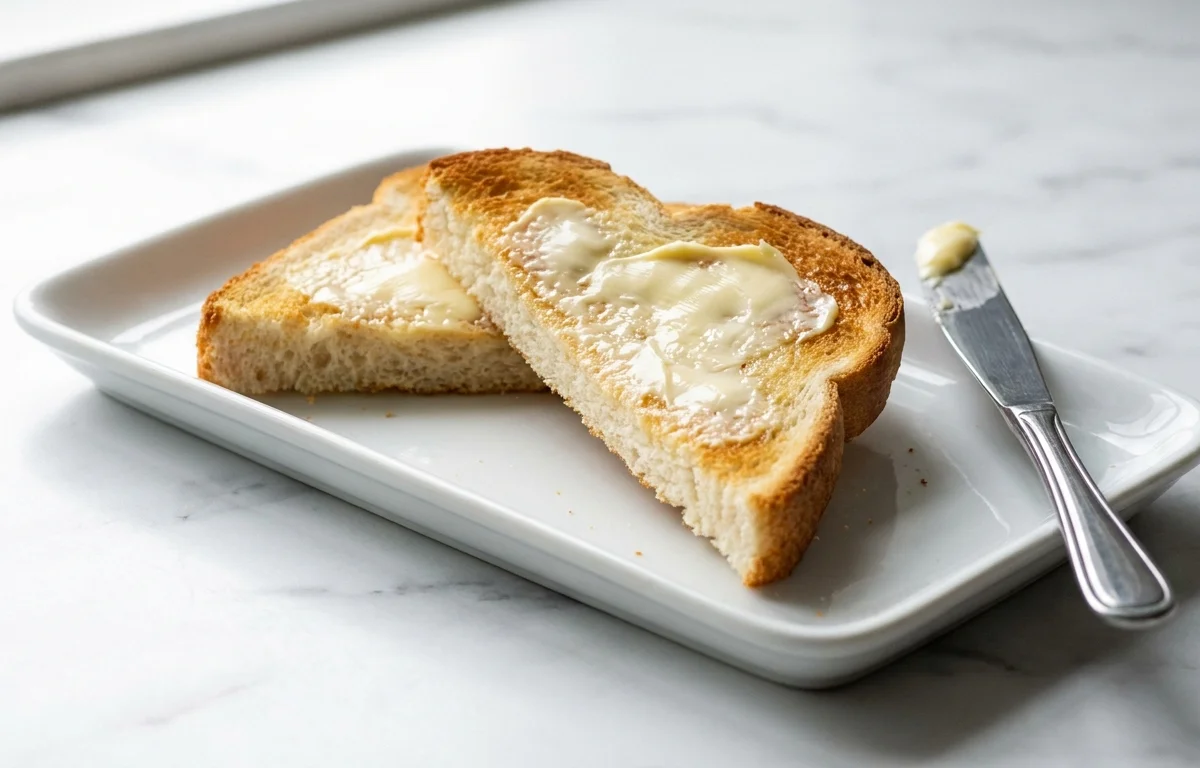 Low-Sodium White Toast
