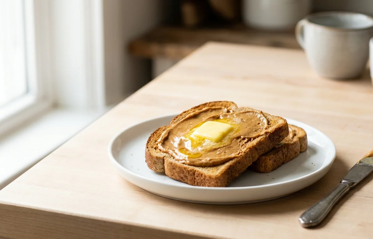 Toast with Peanut Butter