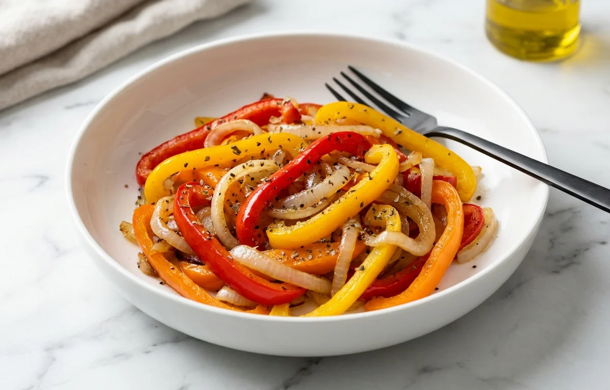 Sautéed Peppers and Onion