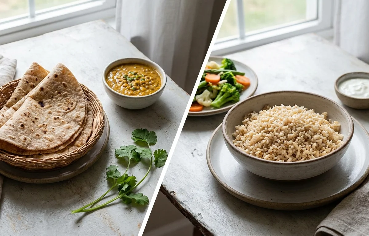 Roti vs Rice for Weight Loss: The Honest Answer