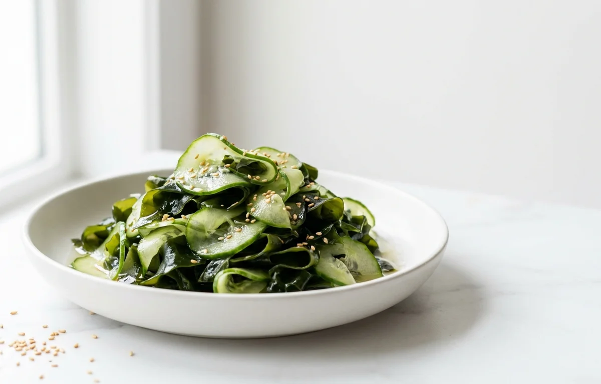 Wakame Cucumber Slaw