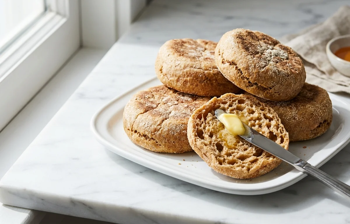 Whole-Grain English Muffins