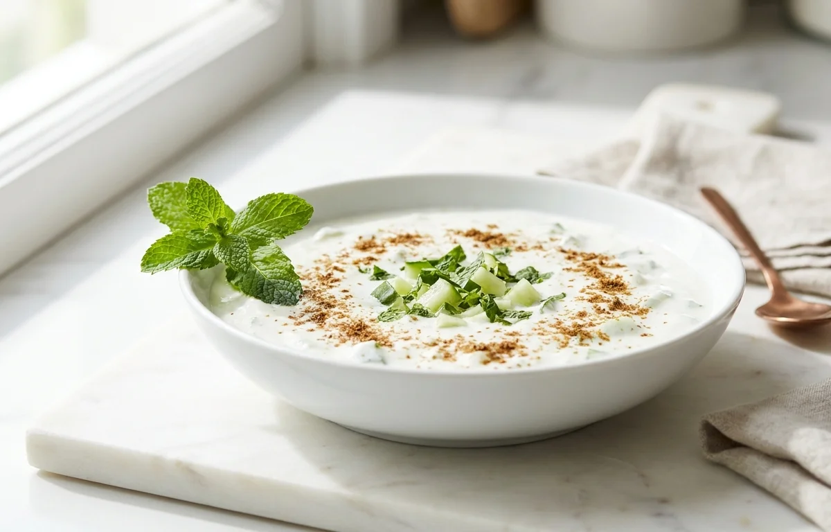 Yogurt-Cucumber Raita
