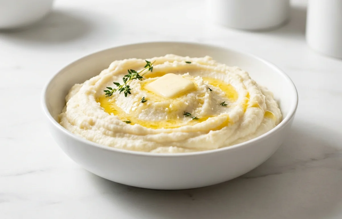 Garlic Mashed Cauliflower