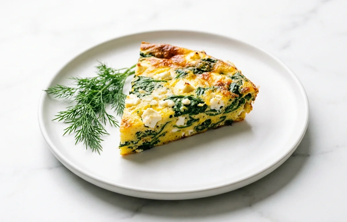 Spinach and Feta Frittata