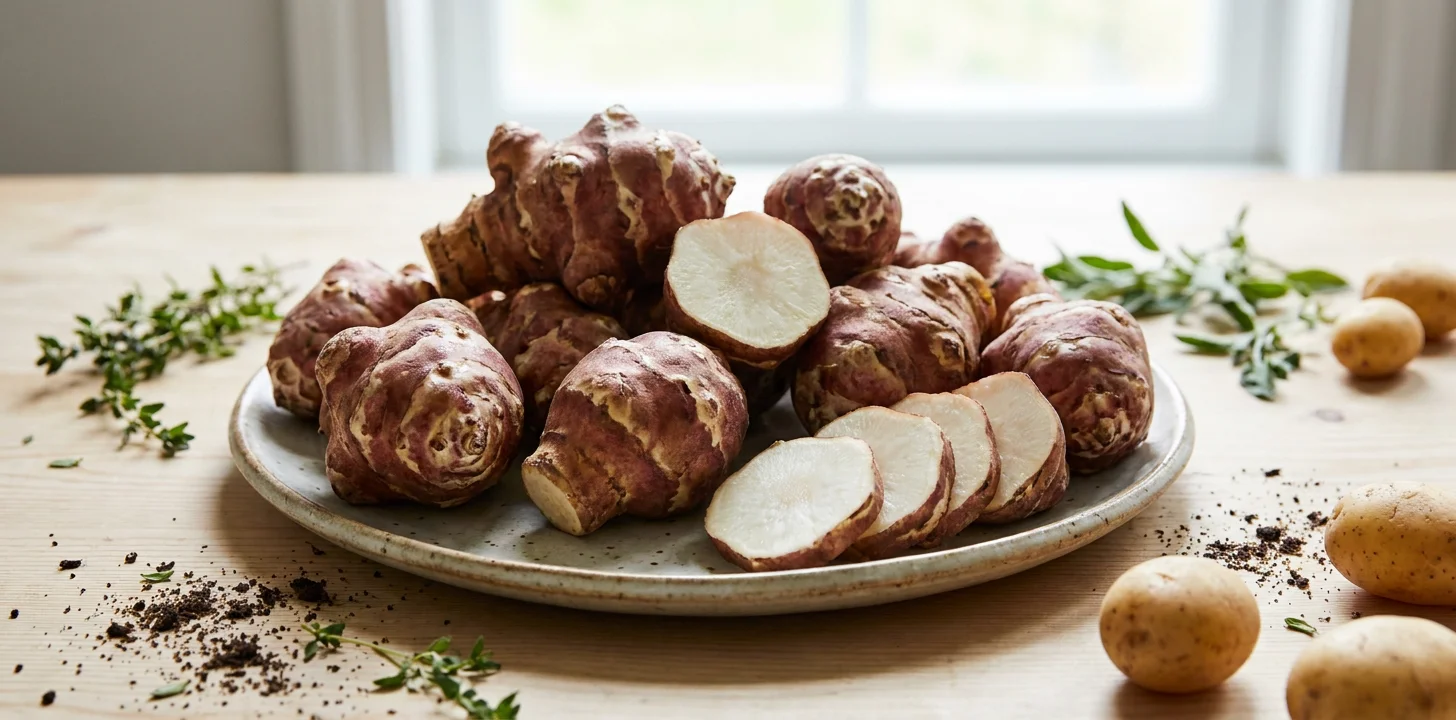 Raw Jerusalem Artichoke: Nutrition, Inulin, Glycemic Index & Why It's Not an Artichoke