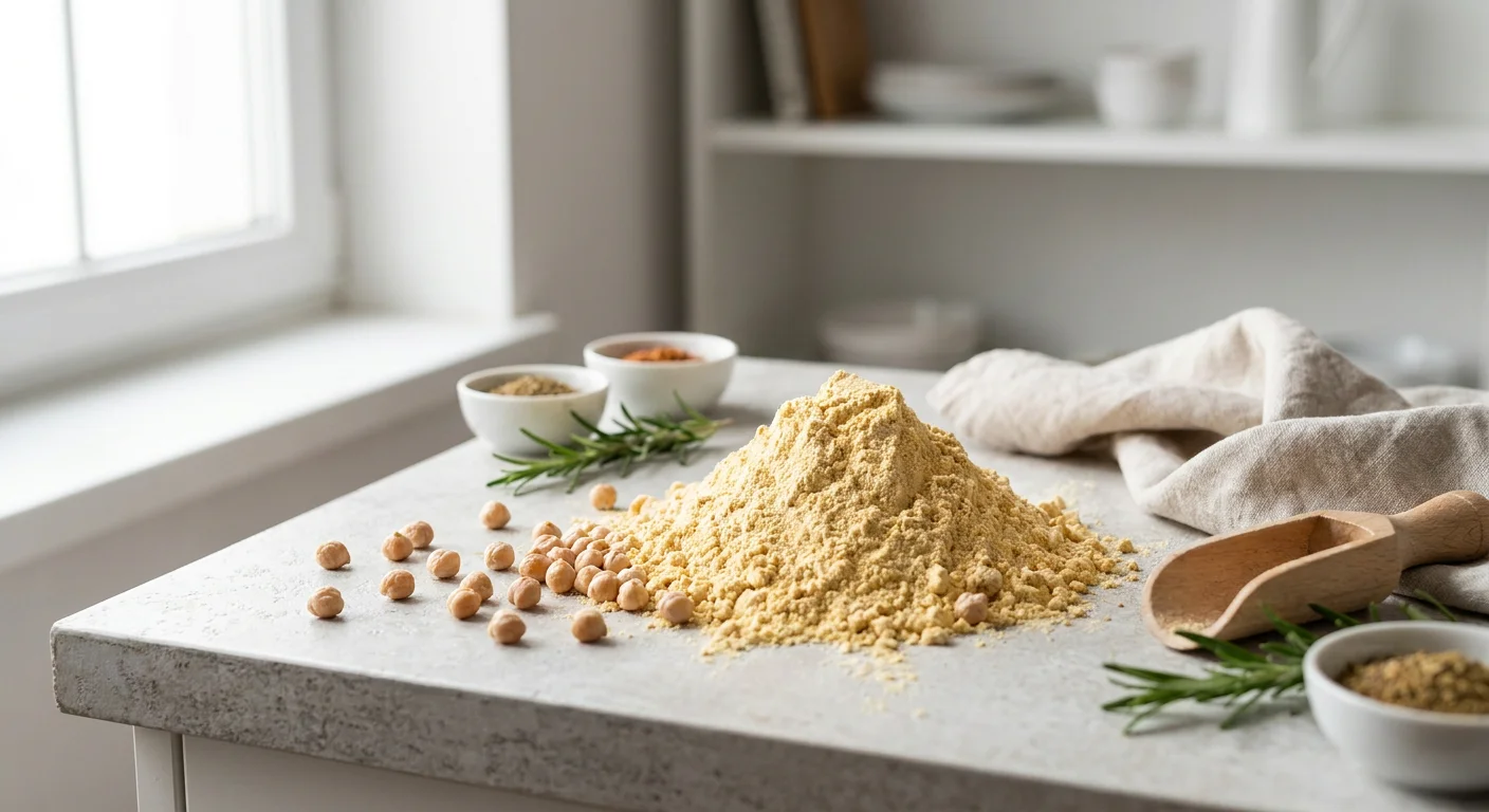 Chickpea Flour: Protein, Glycemic Index & Why It's a Smart Swap
