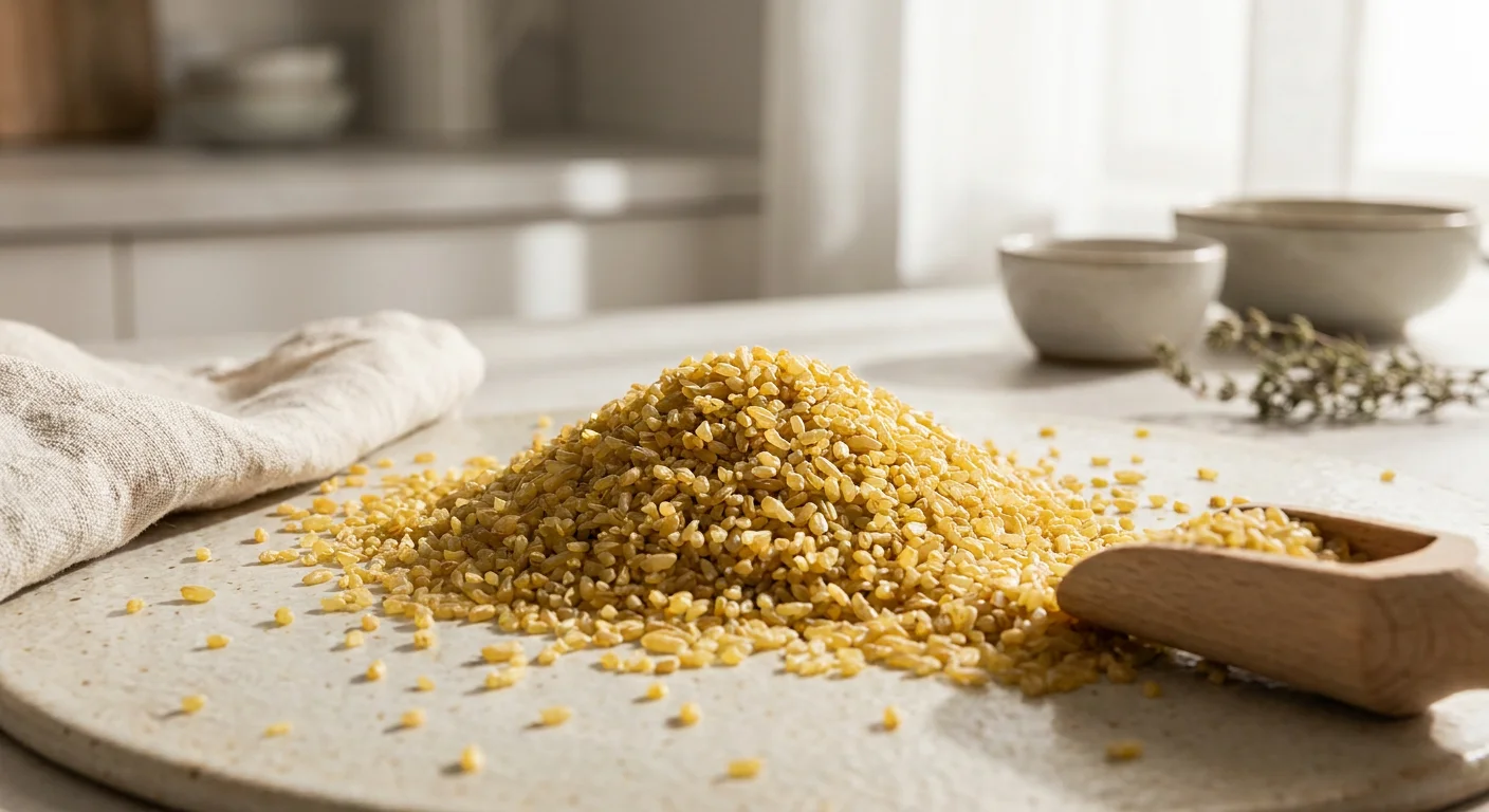 Raw dry bulgur: Fiber, Protein, Glycemic Index & Why It's So Good