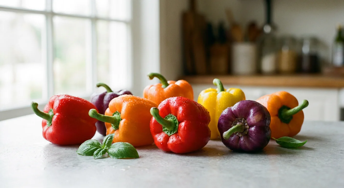 Bell Pepper: Vitamin C, Carbs, Glycemic Index & Health Benefits