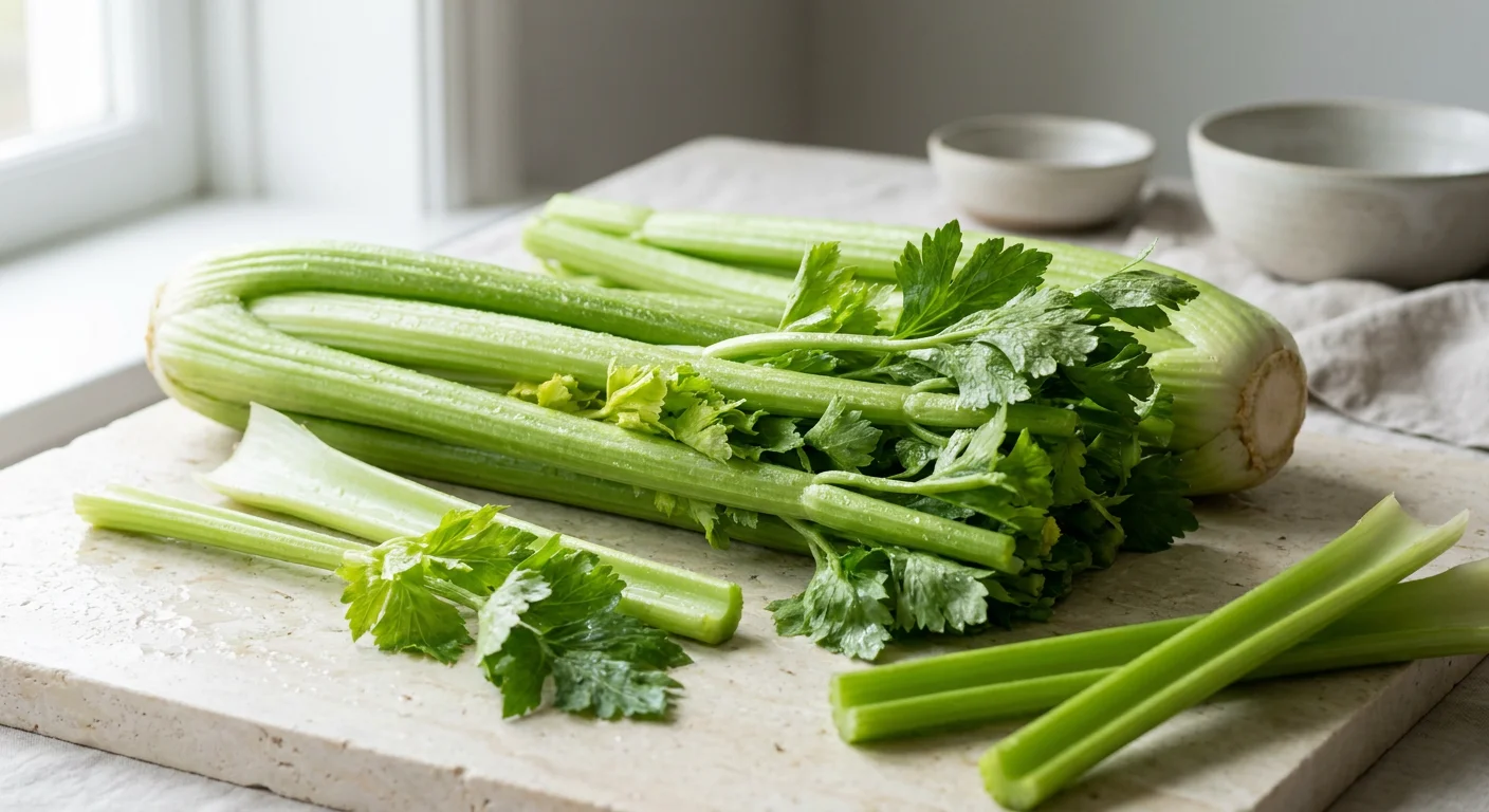Celery: Nutrition, Calories, Glycemic Index & Why It's Not a 'Negative-Calorie' Food