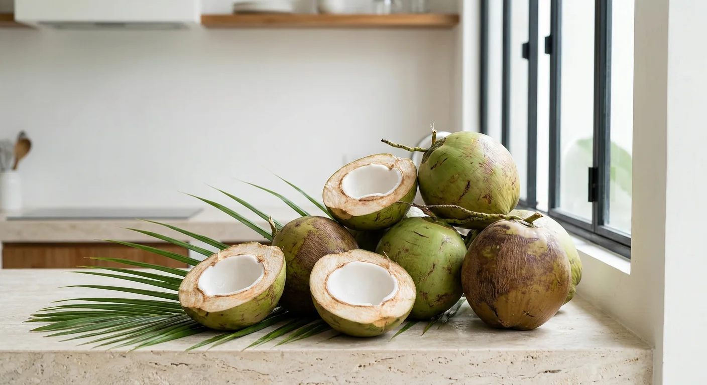Fresh Coconut: Fat, Fiber, Glycemic Index & Is It Healthy?