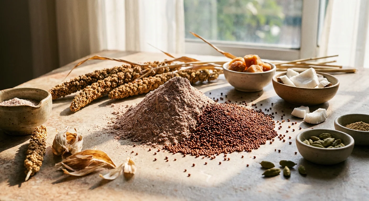 Finger Millet Flour: Nutrition, Glycemic Index & Gluten-Free Benefits