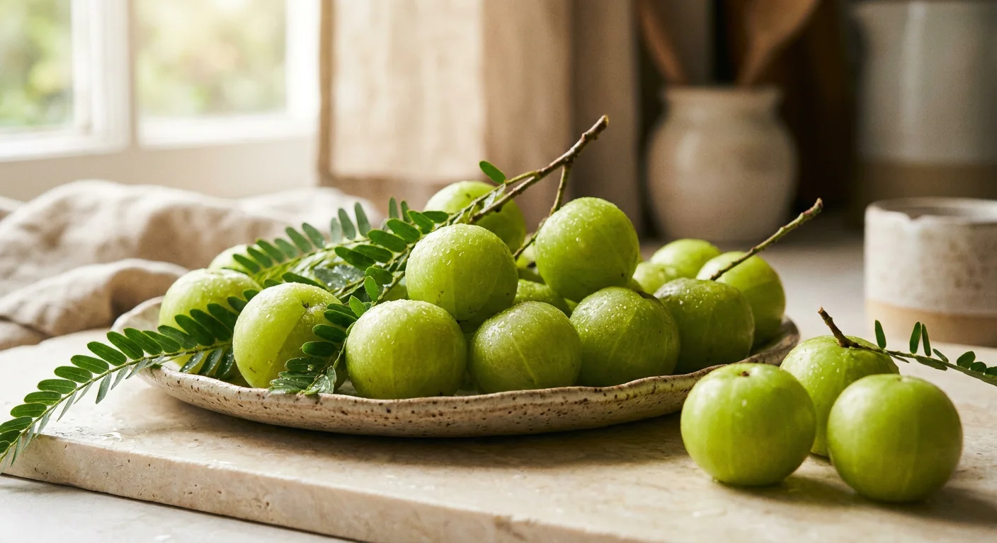 Indian Gooseberry (Amla): Vitamin C, Glycemic Index & Nutrition Facts