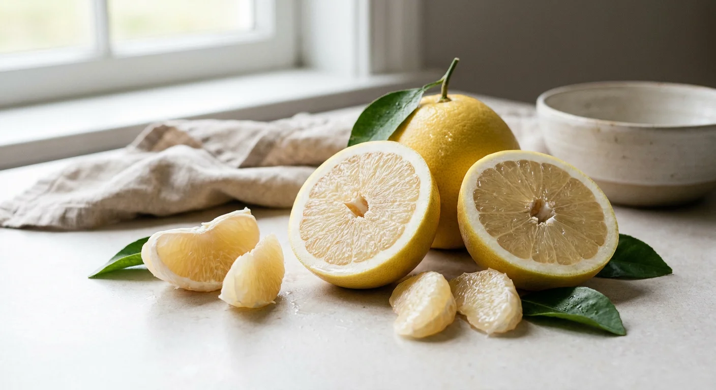 Raw White Grapefruit: Vitamin C, Fiber, Glycemic Index & Health Benefits