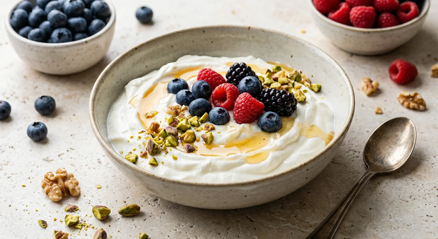 Greek Yogurt: Protein, Probiotics, Glycemic Index & Nutrition Facts