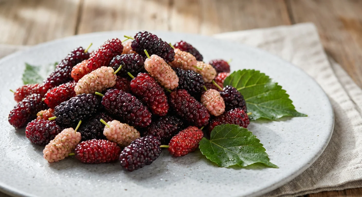 Raw Mulberry: Vitamin C, Calories, Glycemic Index & How to Eat Them