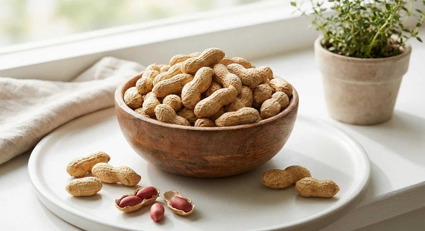 Shengdana (Peanuts): Nutrition, Fat, Glycemic Index & Health Benefits