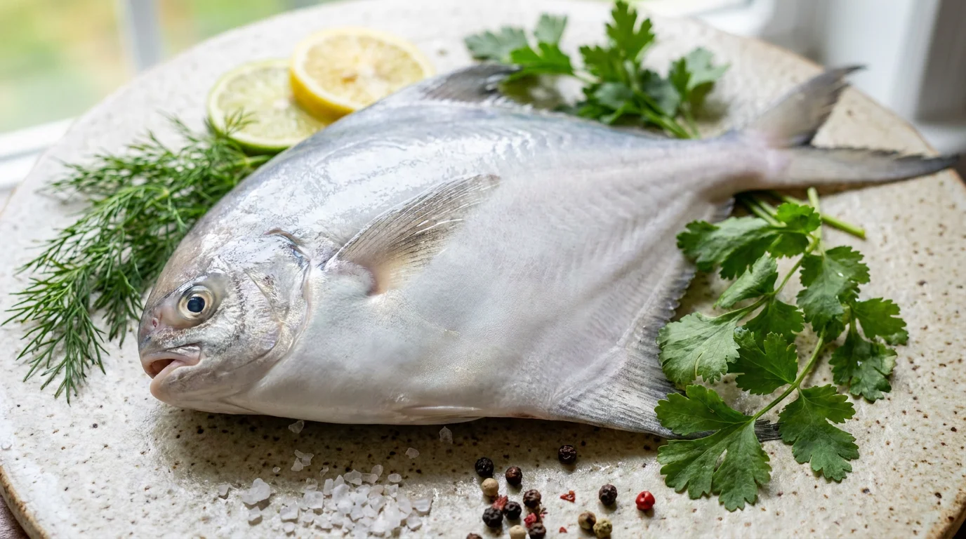 Pomfret: Protein, Fat, Glycemic Index & Why It’s So Good Steamed